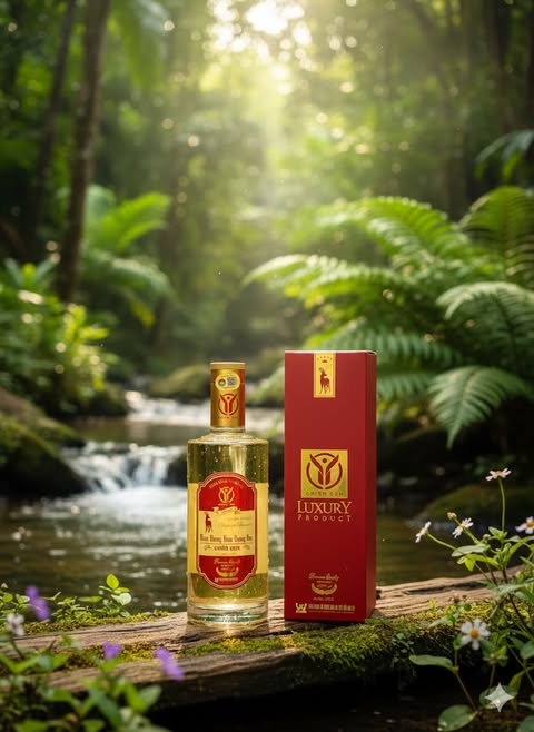 Rượu Nhung hươu chai 500ml đỏ